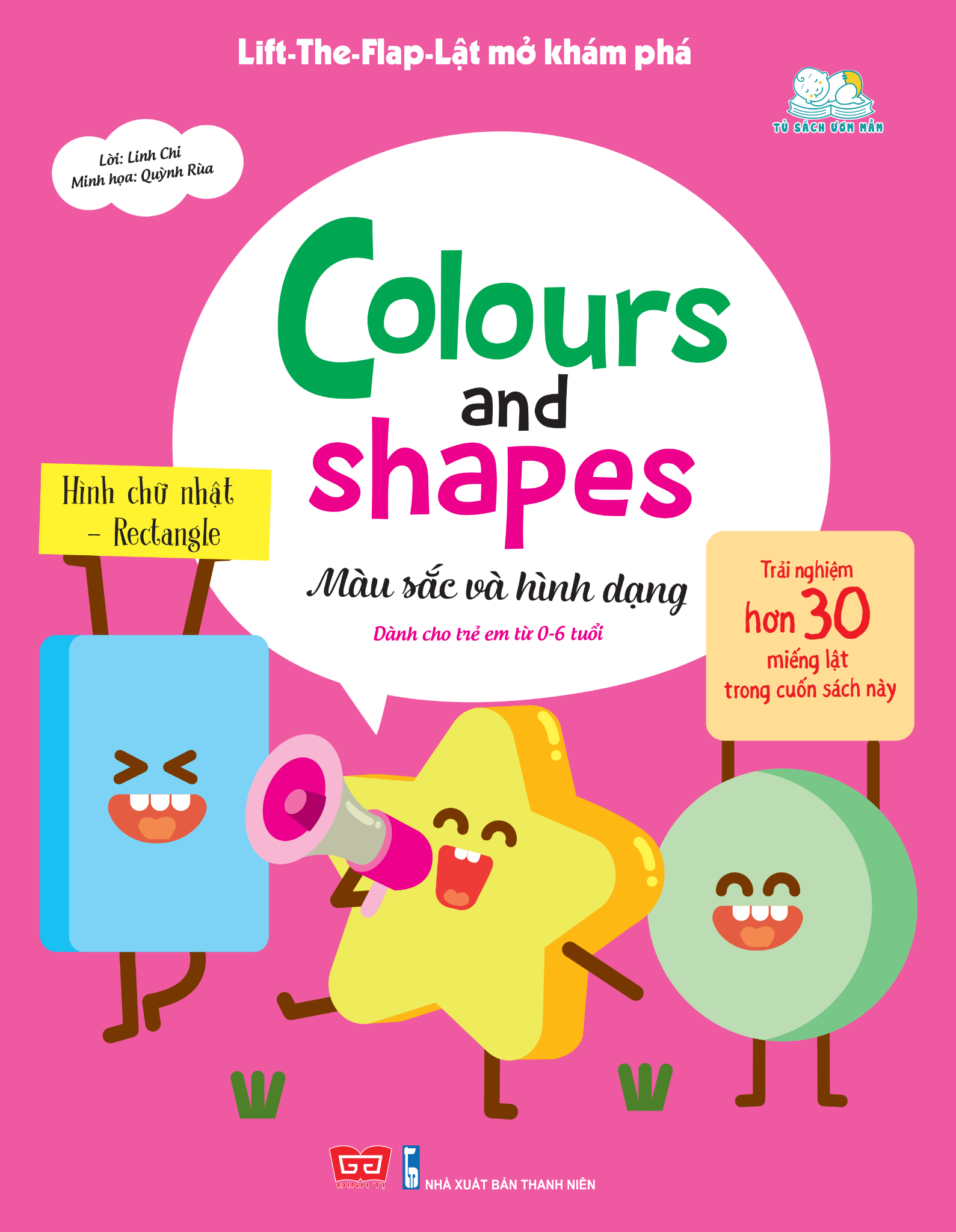 Sách Tương Tác - Lift-The-Flap-Lật Mở Khám Phá - Colours And Shapes - Màu Sắc Và Hình Dạng ( Tái Bản )