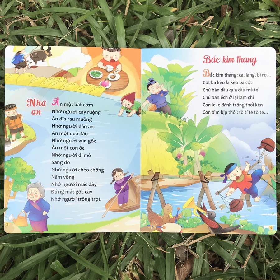 Sách - Combo Đồng dao cho em+Truyện tranh tư duy cho bé tập nói tập đọc + Truyện tranh tư duy cho bé những thói quen tốt