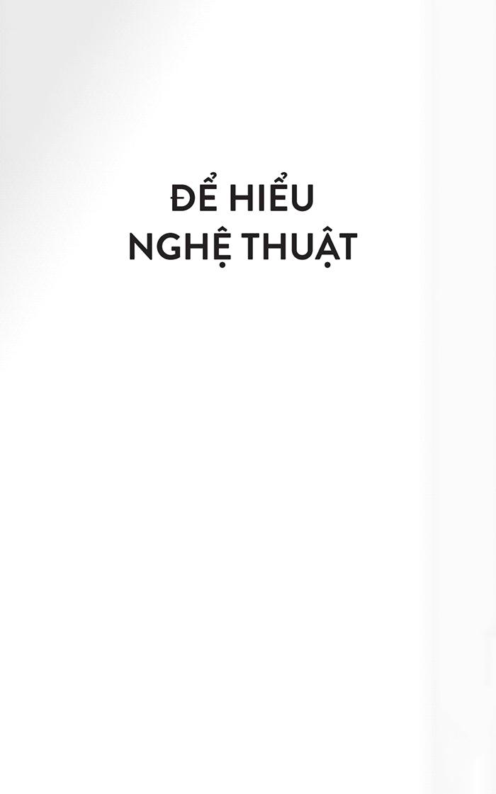 Để Hiểu Nghệ Thuật