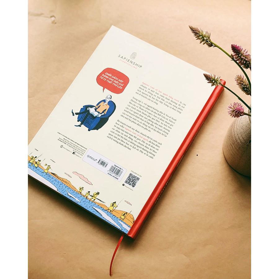 Trạm Đọc Official | Sách - Sapiens: Lược sử loài người bằng tranh ( tập 1 )