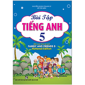 Sách - Bài Tập Tiếng Anh 5 (Biên Soạn Theo Bộ Sách Family And Friends 5 Special Edition) (HA)