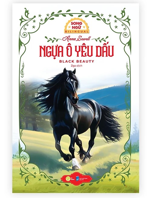 Ngựa Ô Yêu Dấu - Black Beauty - Sách song ngữ kinh điển, có note từ vựng, tặng kèm file nghe