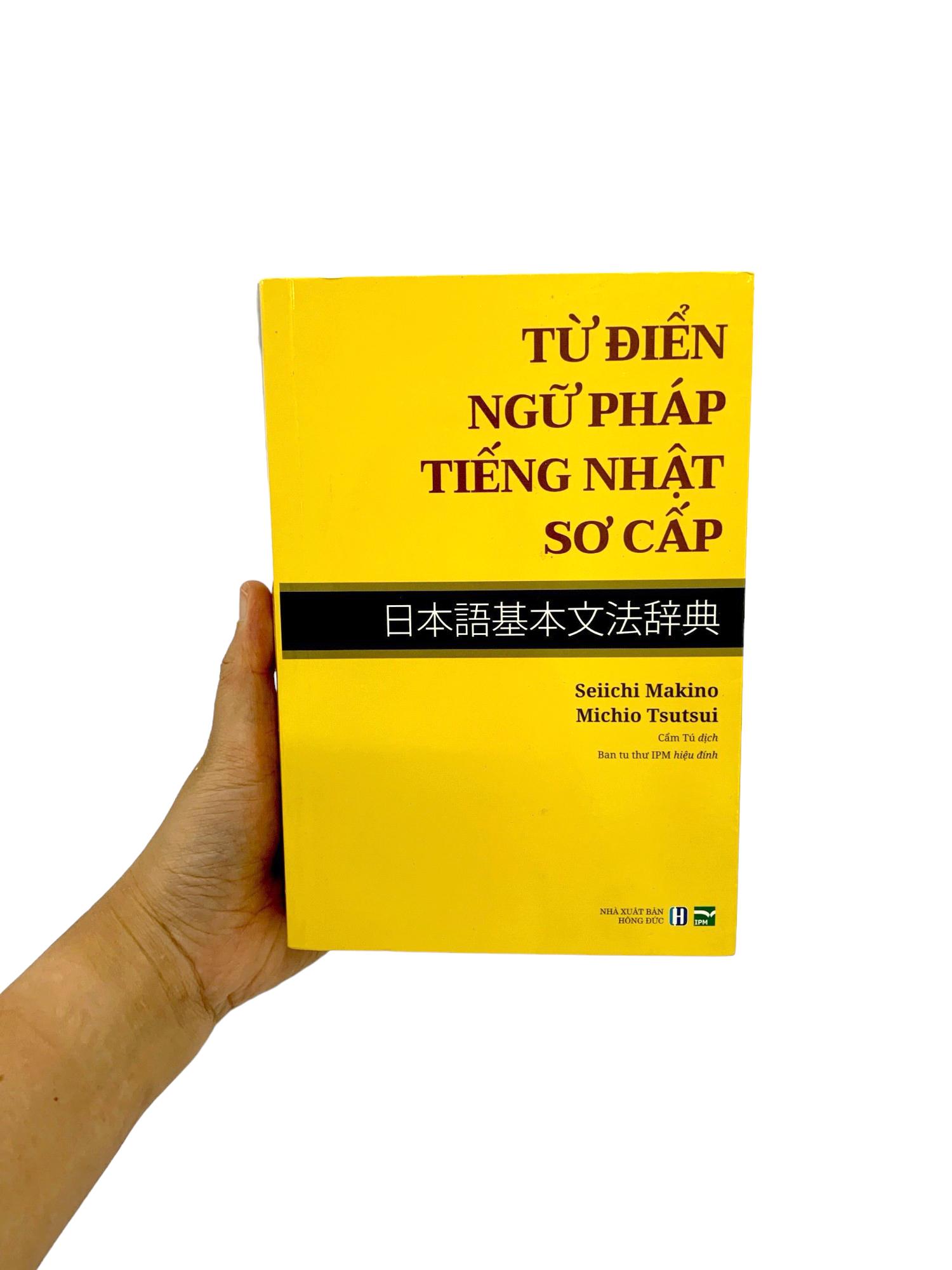Từ Điển Ngữ Pháp Tiếng Nhật Sơ Cấp
