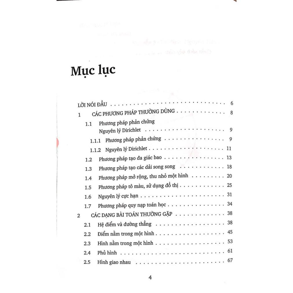 Sách - Hình Học Tổ Hợp ( Tái bản L1 - mới nhất)