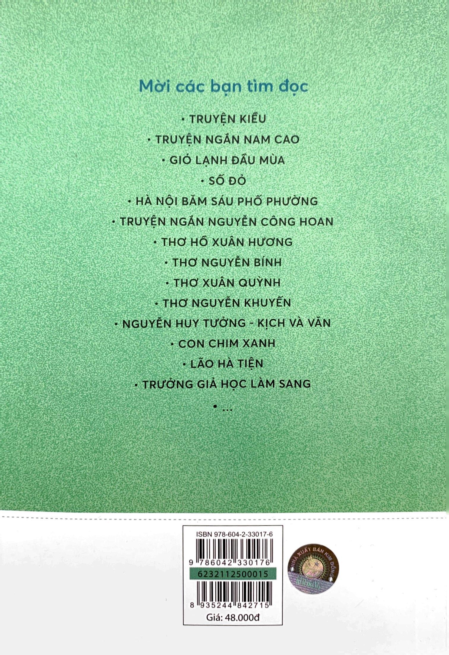 Con Chim Xanh - Văn Học Trong Nhà Trường