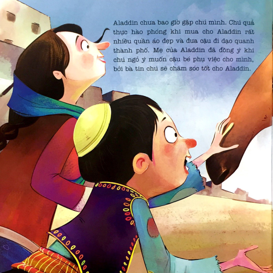 Ehon Aladdin Và Cây Đèn Thần
