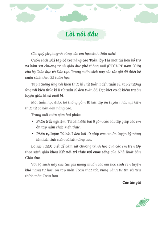 Sách - Combo Bài Tập Bổ Trợ Nâng Cao Toán Lớp 1 – Tập 1 + 2 (MC)