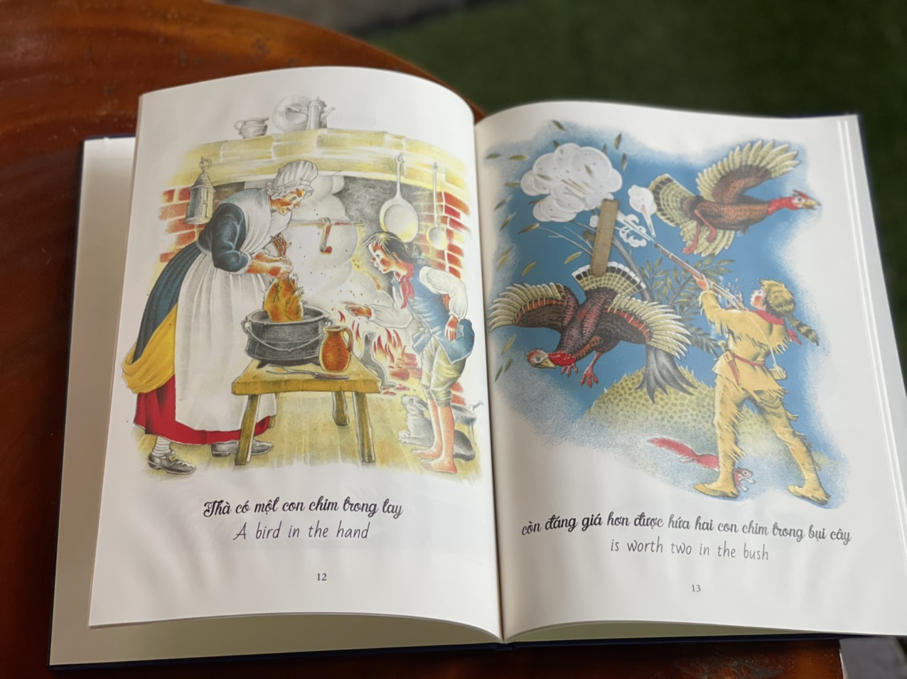 (Bìa cứng – minh hoạ màu) THÀ CÓ MỘT CON CHIM TRONG TAY - Benjamin Franklin - Trường Phương books – Nxb Hà Nội