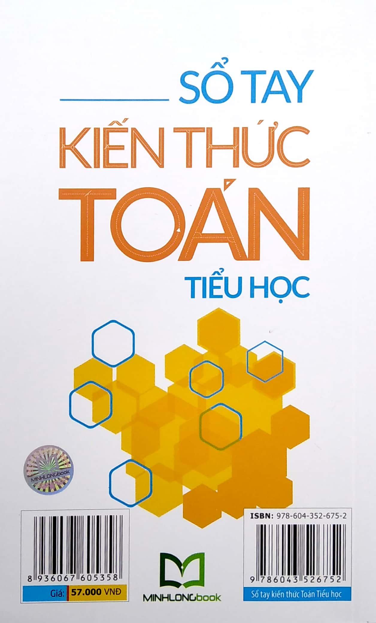 Sổ Tay Kiến Thức Toán Tiểu Học
