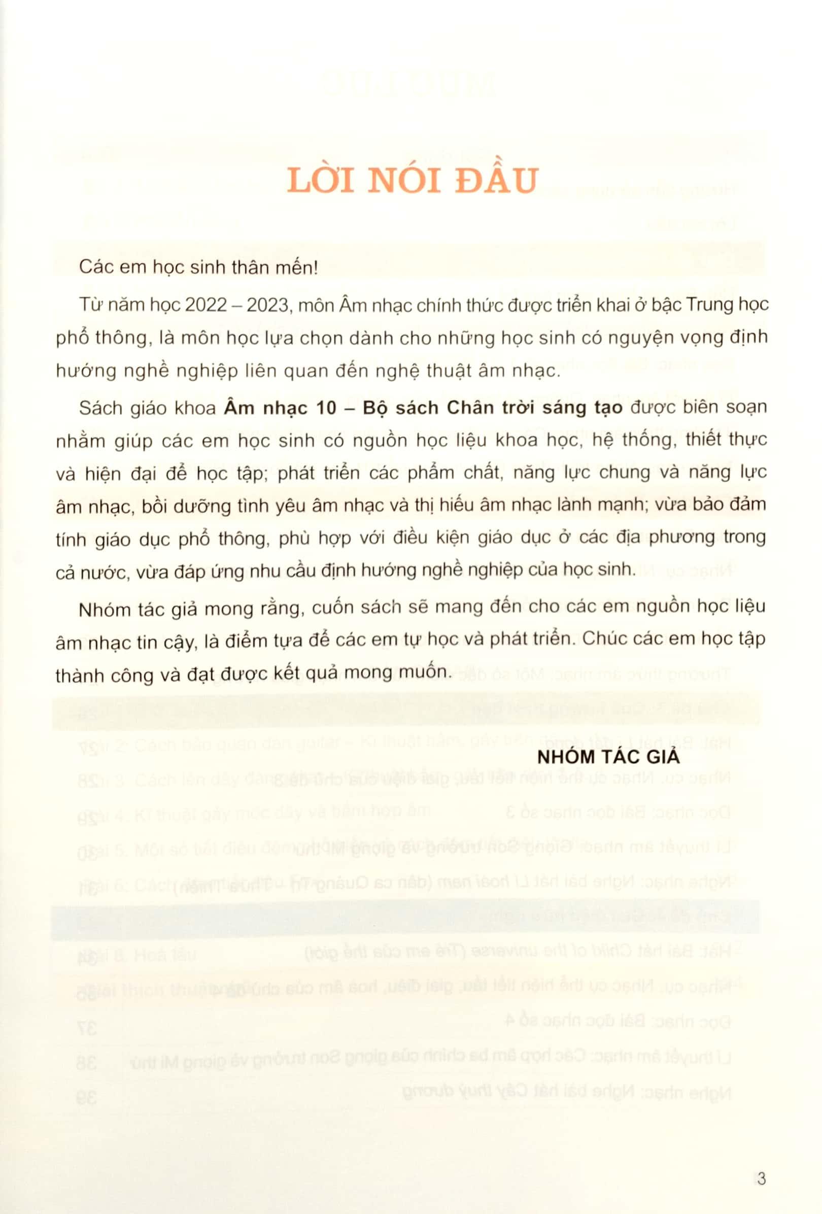 Âm Nhạc 10 (Chân Trời Sáng Tạo) (2023)