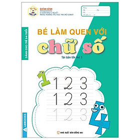 Tủ Sách Mầm Non - Bé Làm Quen Với Chữ Số (Dành Cho Trẻ 5-6 Tuổi)