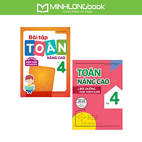 Sách: Combo 2 Cuốn Toán Nâng Cao Lớp 4