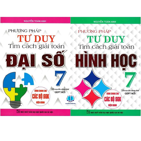 Sách - Phương Pháp Tư Duy Tìm Cách Giải Toán Lớp 6.7.8.9 (Đại số + Hình Học) - Dùng Chung Cho Các Bộ SGK Hiện Hành
