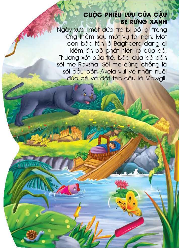 Combo Những Câu Chuyện Tuyệt Vời (2 Quyển): Cuộc Phiêu Lưu Của Cậu Bé Rừng Xanh + Bảy Chú Dê Con Và Chó Sói