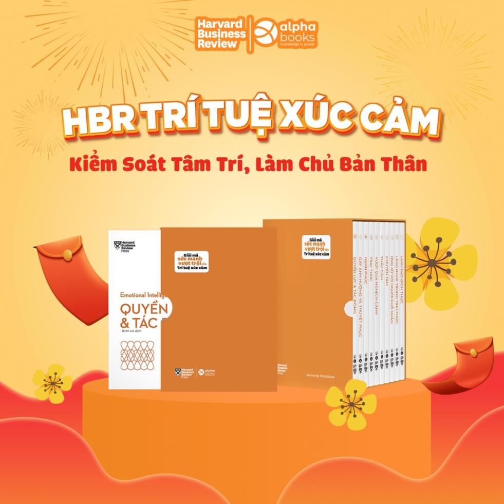 HBR Trí Tuệ Xúc Cảm - Emotional Intelligence (Bộ 10 Cuốn) - Bản Quyền