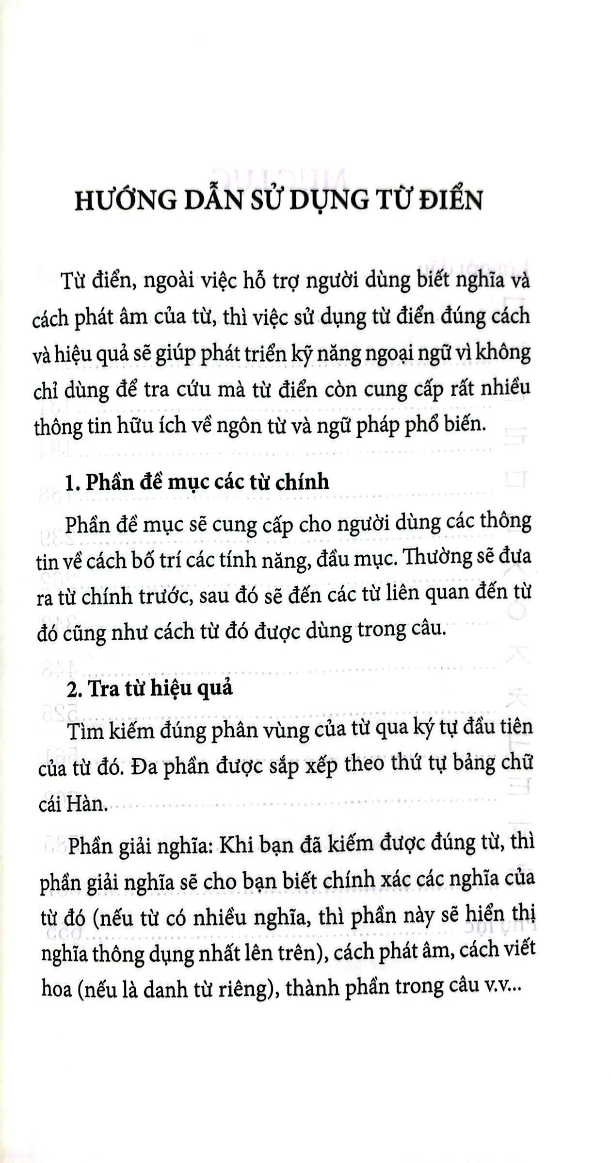 Từ Điển Hàn - Việt Thông Dụng