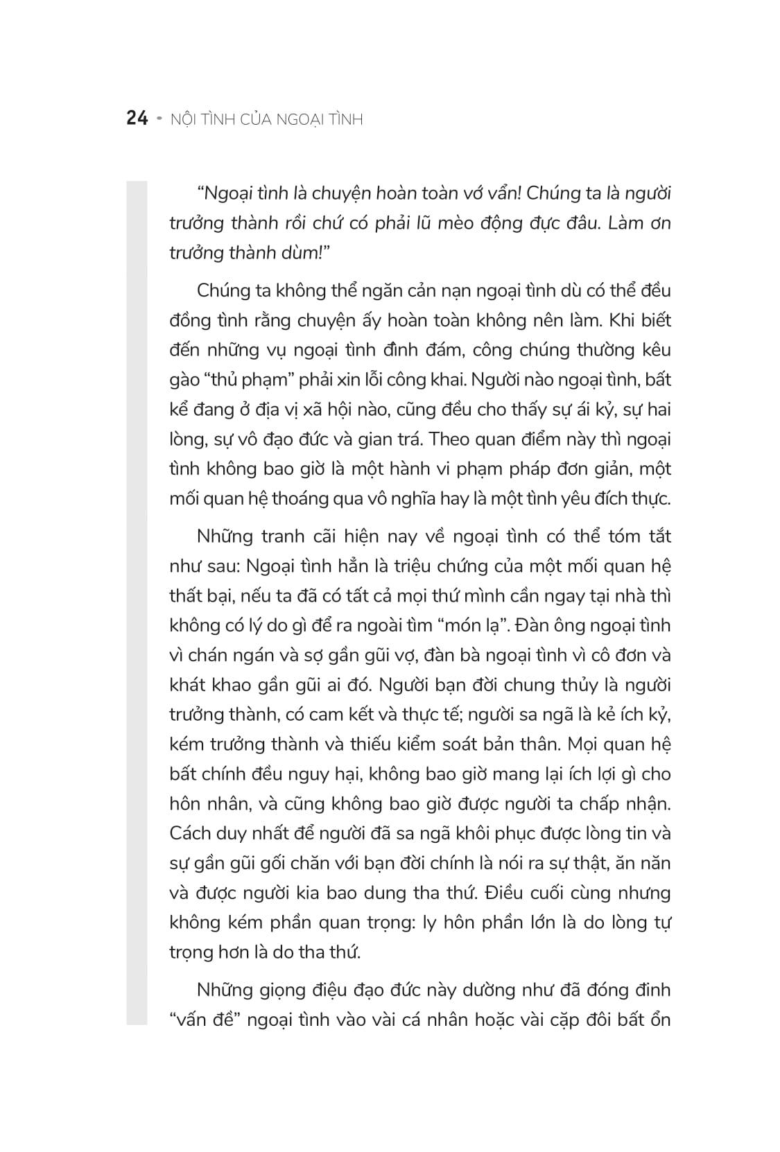 Nội Tình Của Ngoại Tình