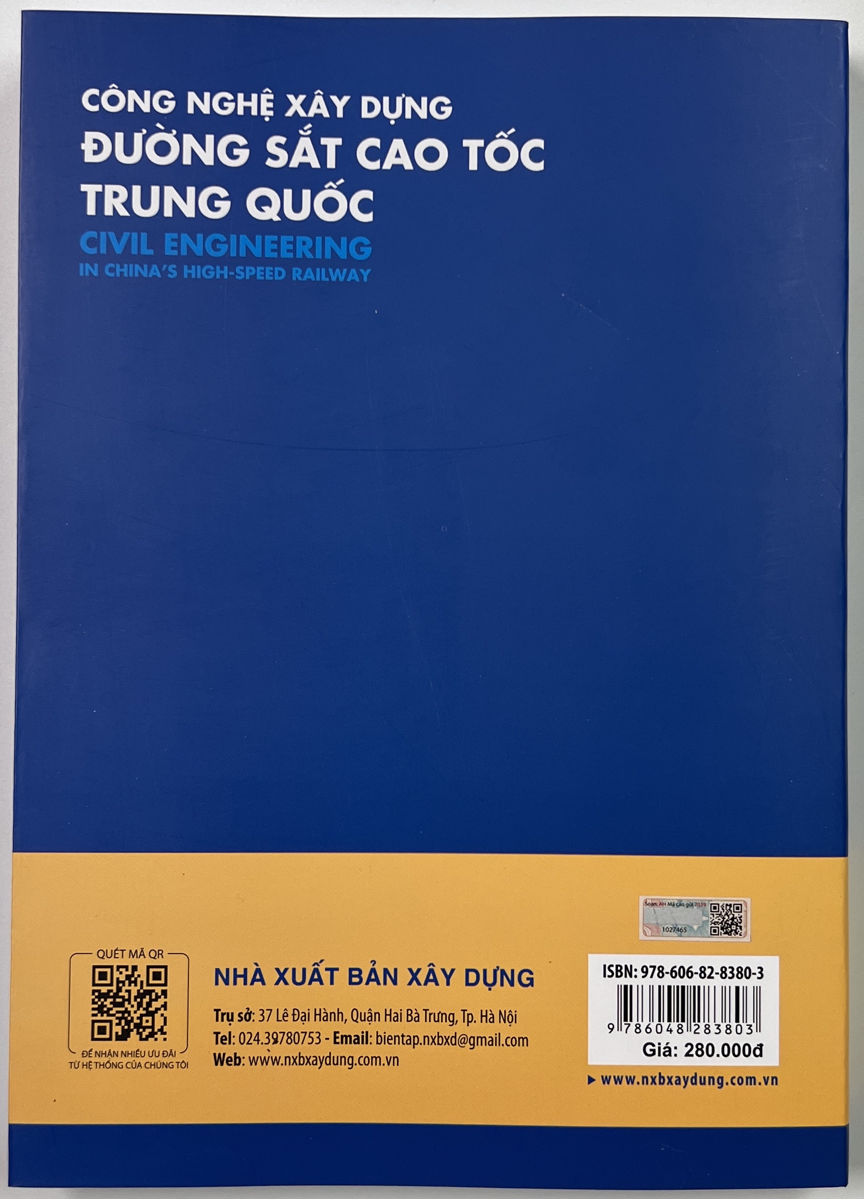 Sách - Công Nghệ Xây Dựng Đường Sắt Cao Tốc Trung Quốc (Tập 1)