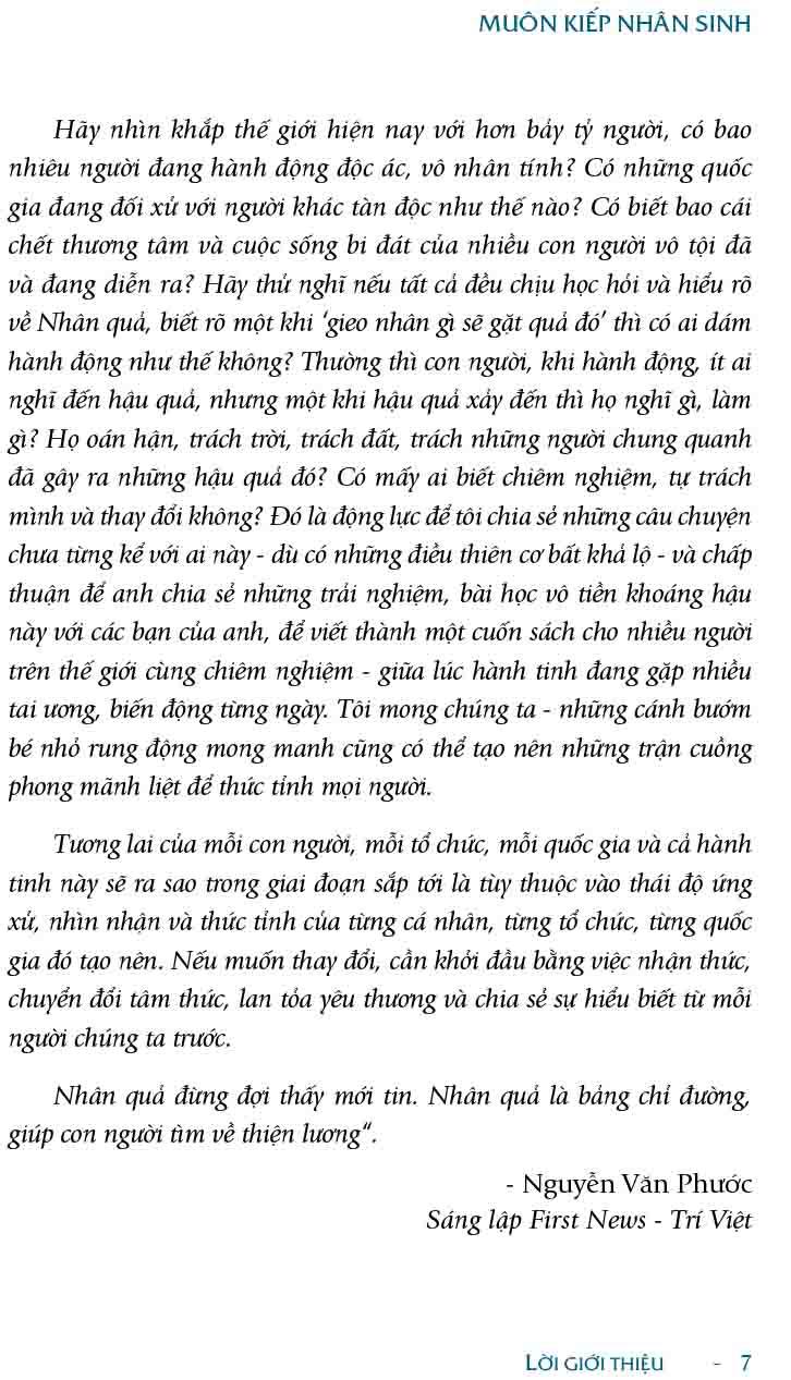 Sách Muôn Kiếp Nhân Sinh (Bìa Mềm) - Nguyên Phong