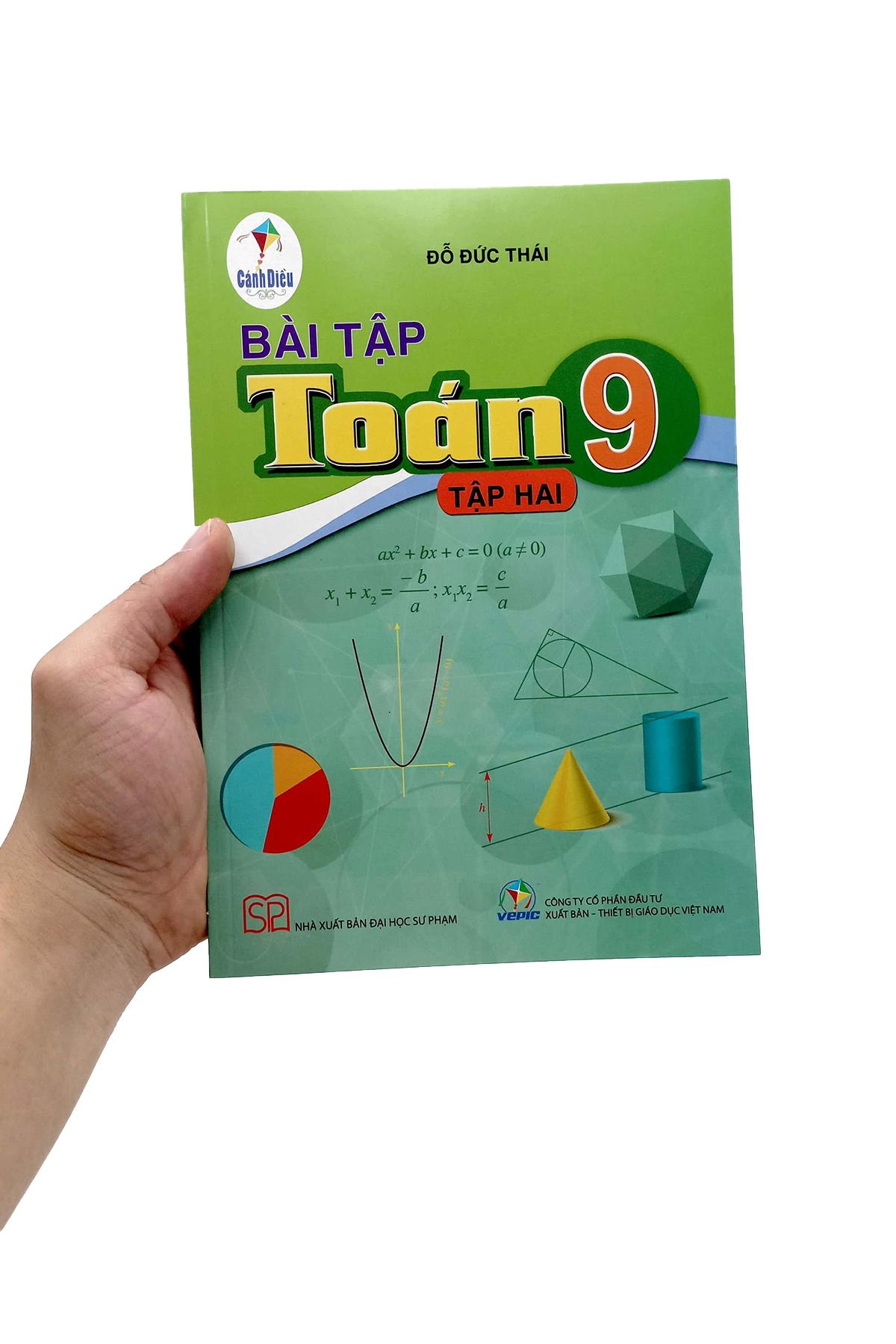Bài Tập Toán 9 - Tập 2 (Cánh Diều) (Chuẩn)