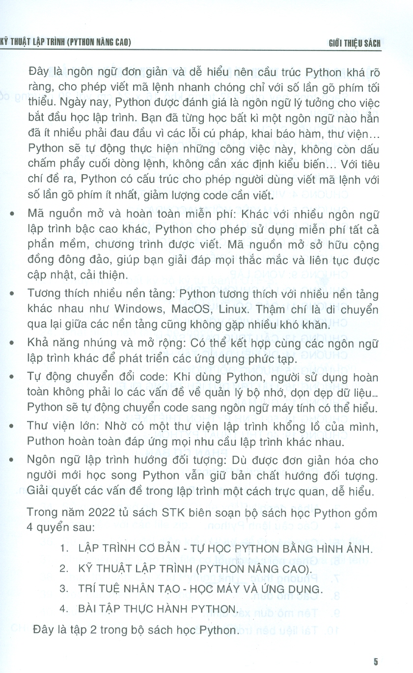 Kỹ Thuật Lập Trình Python Nâng Cao