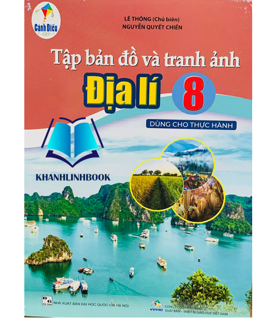Sách - Tập bản đồ và tranh ảnh Địa lí 8 ( Cánh diều )