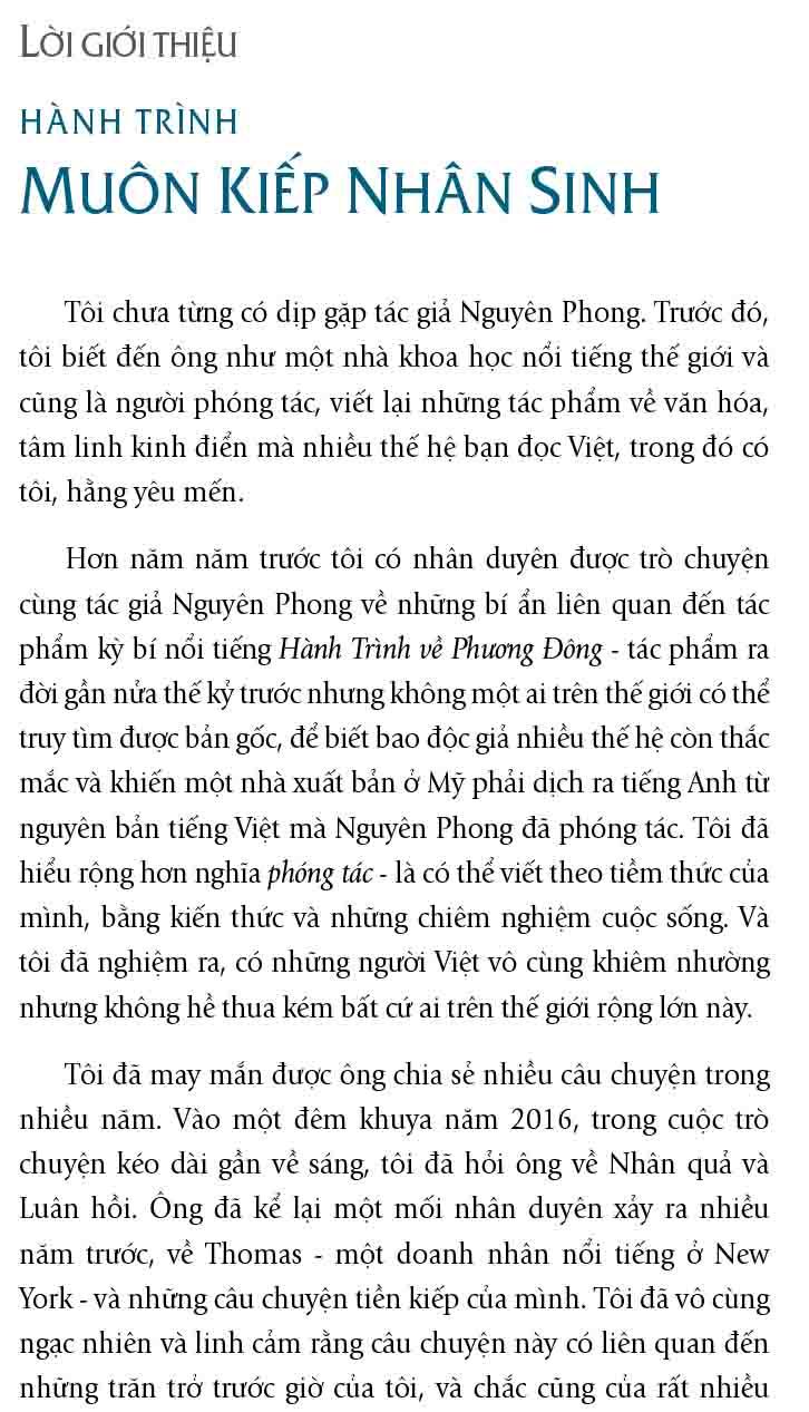 Sách Muôn Kiếp Nhân Sinh (Bìa Mềm) - Nguyên Phong