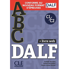 Sách học tiếng Pháp DALF NIV. C1&C2 NOUVELLE EDITION+CD