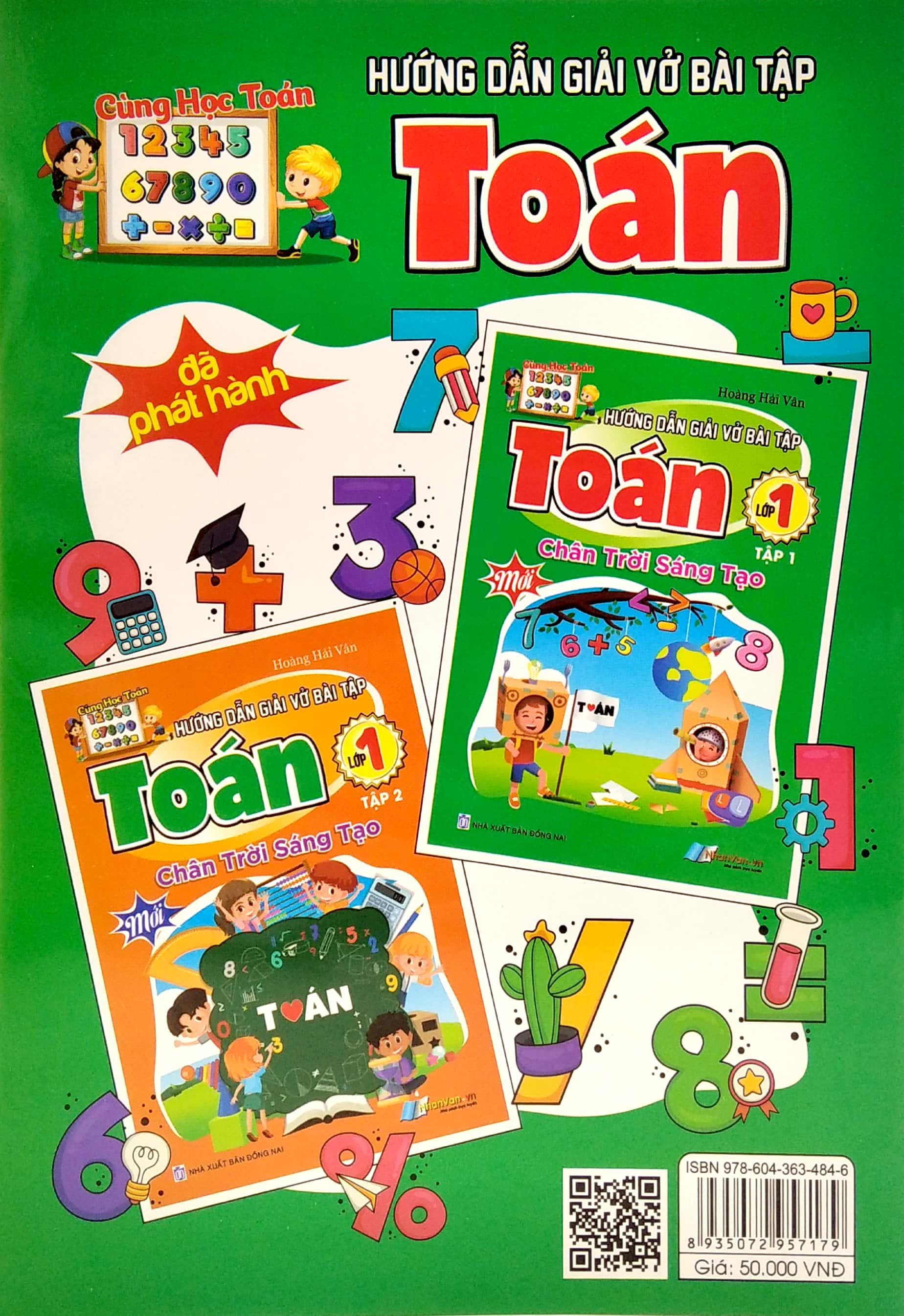 Hướng Dẫn Giải Vở Bài Tập Toán Lớp 1 - Tập 1 (Chân Trời Sáng Tạo)