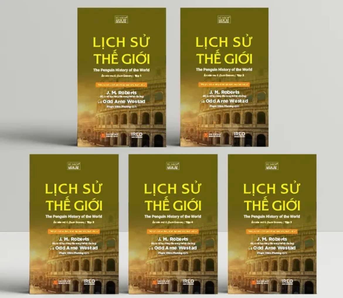 LỊCH SỬ THẾ GIỚI - 5 TẬP BÌA CỨNG CÓ HỘP
