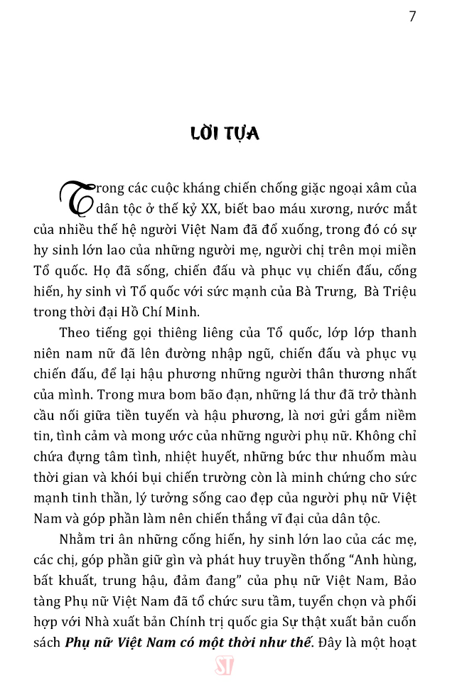 Phụ Nữ Việt Nam Có Một Thời Như Thế