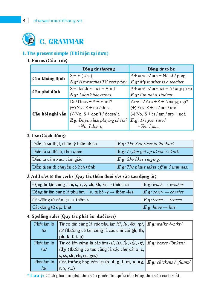 Global Success - Bài Tập Tiếng Anh Lớp 7 (Không Đáp Án)