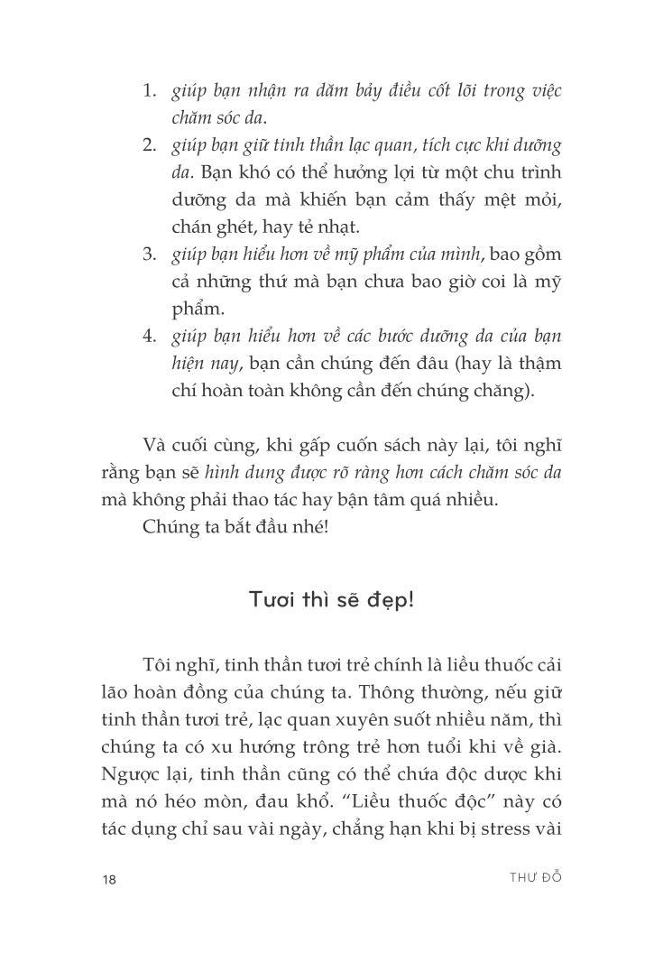 Dưỡng Da Tối Giản