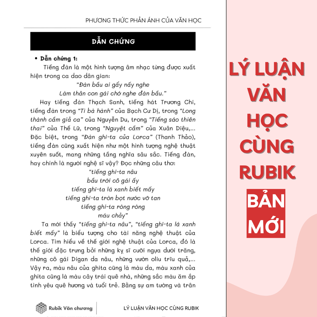 Sách - Lý luận văn học cùng Rubik (Tập 1) - Rubik Văn Chương