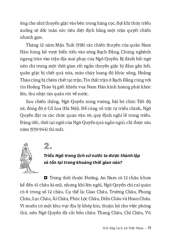 Hỏi Đáp Lịch Sử Việt Nam, Tập 2: Nước Việt Nam Dưới Đời Ngô, Đinh, Tiền Lê, Lý, Trần, Hồ
