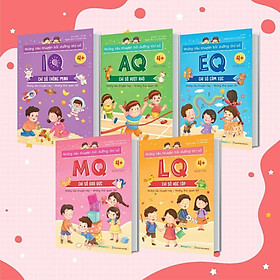 Sách - Những Câu Chuyện Bồi Dưỡng Chỉ Số IQ, EQ, MQ, LQ, AQ - Combo 5 Cuốn - Megabook