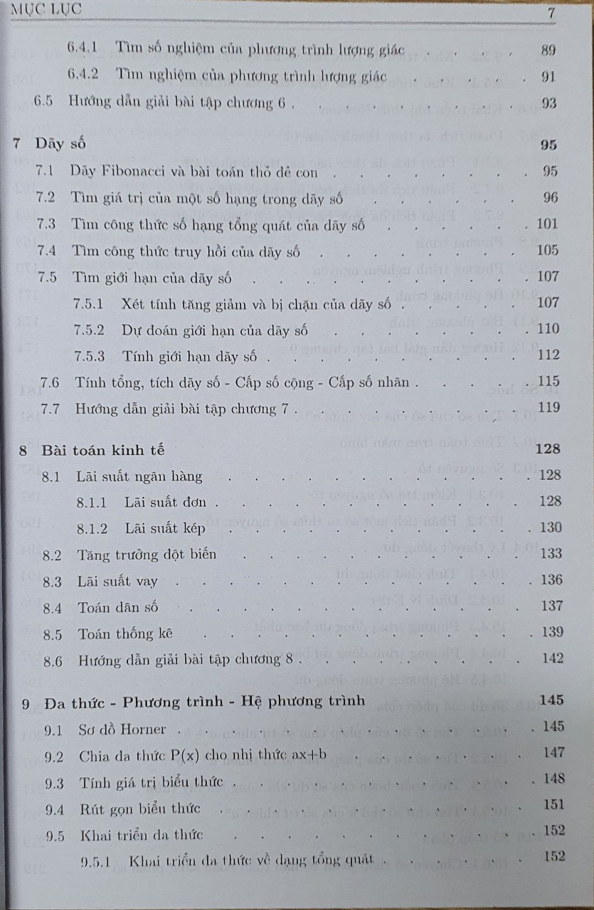 Sách Giải nhanh bằng máy tính bỏ túi môn toán ( HA)