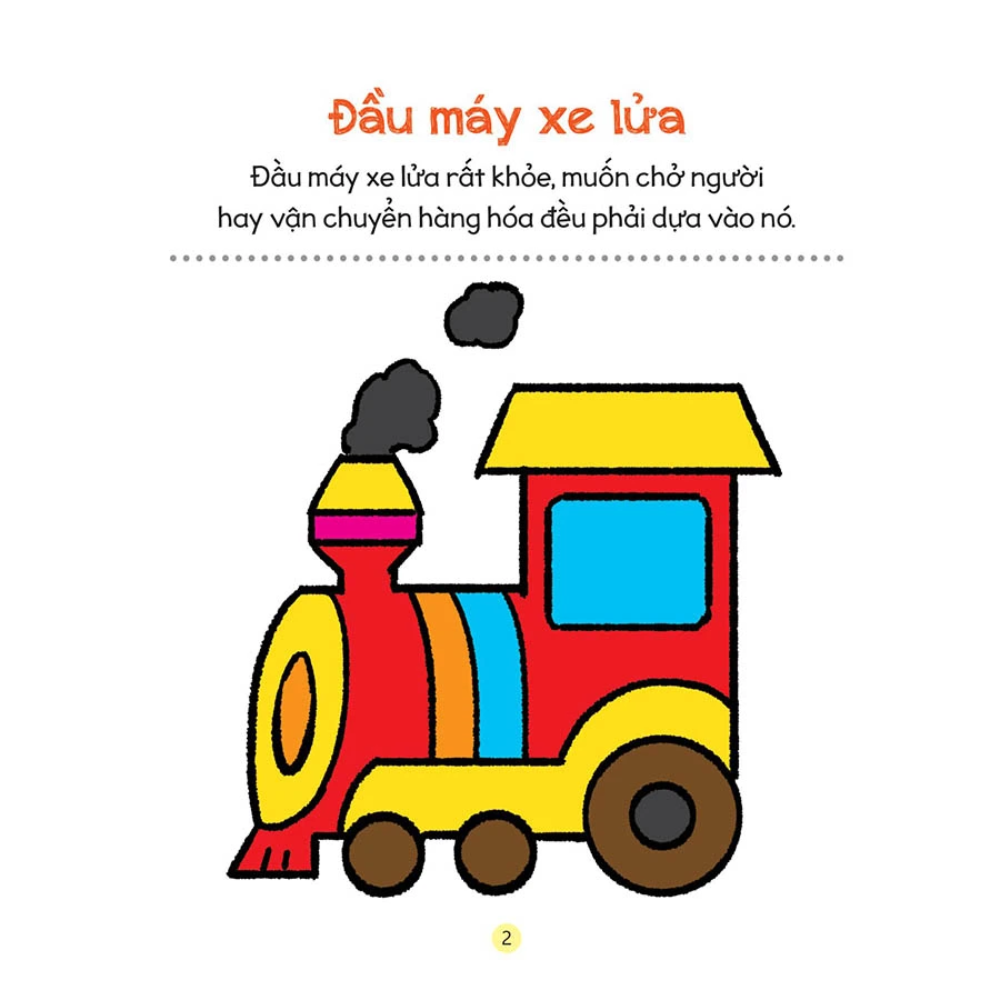 Tô màu sáng tạo, phát triển trí não - Cấp độ 6