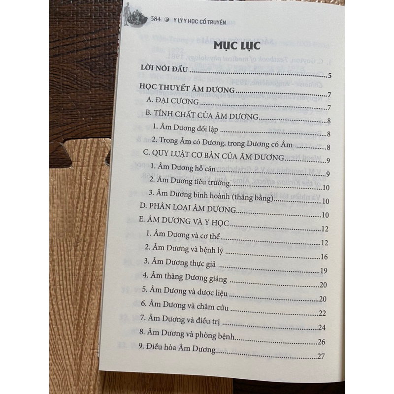 Sách - Y lý Y học cổ truyền (bìa mềm)