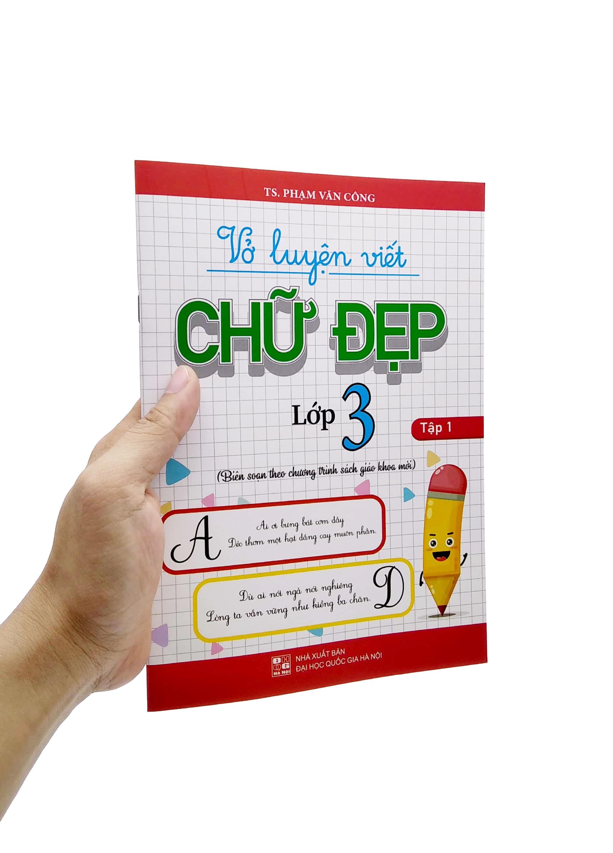 Vở Luyện Viết Chữ Đẹp Lớp 3 - Tập 1 (Biên Soạn Theo Chương Trình Sách Giáo Khoa Mới)