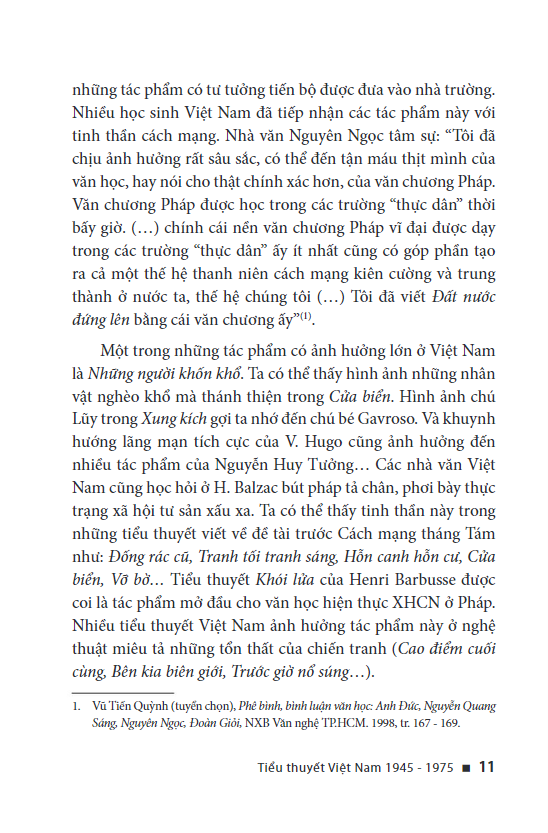 Tiểu Thuyết Việt Nam 1945 - 1975