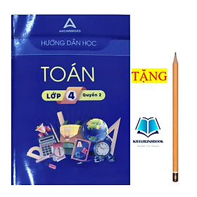 Sách - Hướng dẫn học Toán lớp 4 - quyển 1 ( mới nhất )