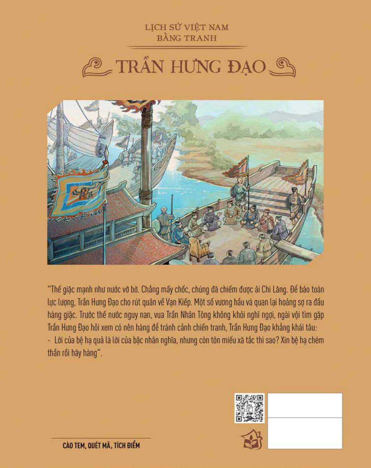 Lịch Sử Việt Nam Bằng Tranh: Trần Hưng Đạo (Bản Màu)
