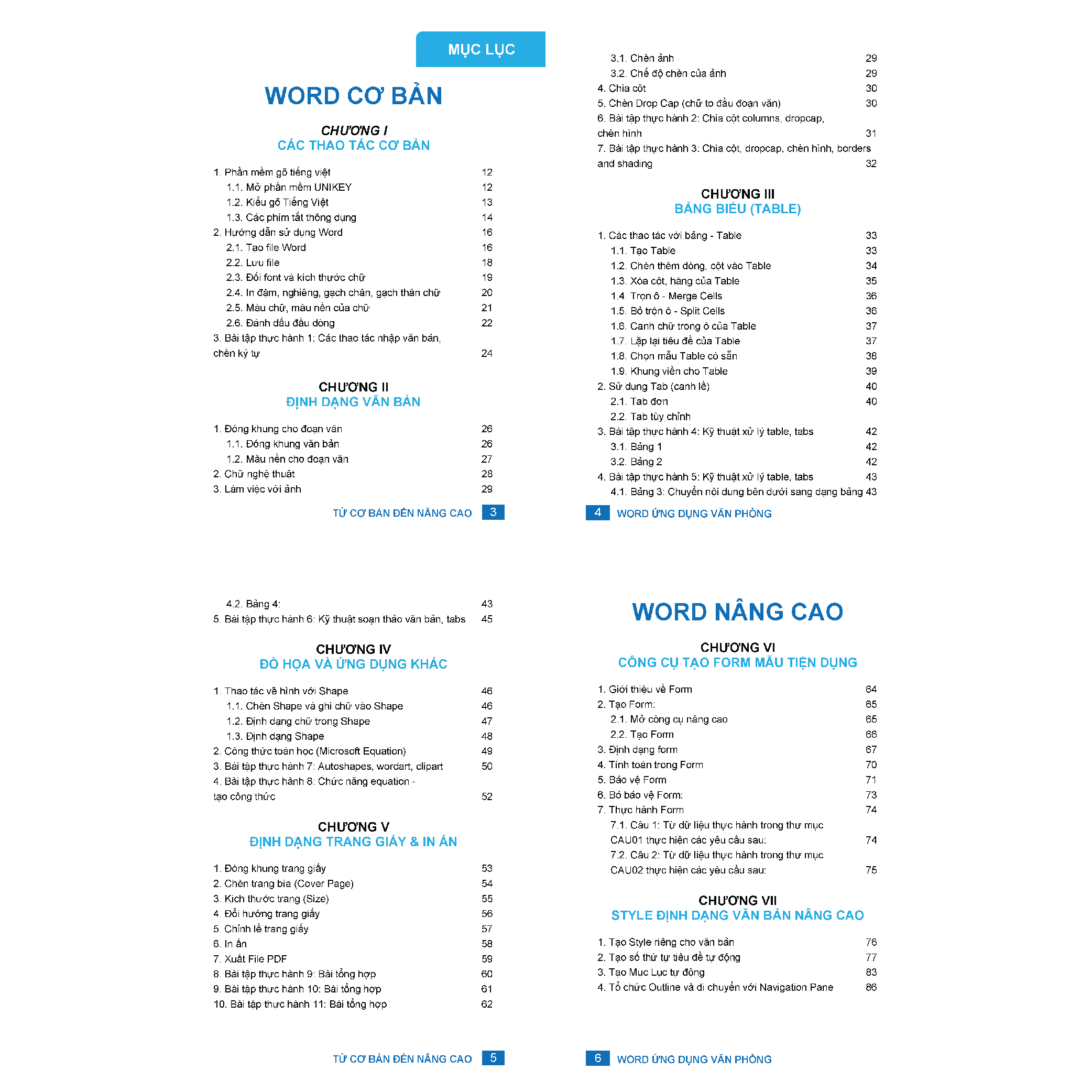 Combo 5 Sách Word - Excel - Power Point - Google Sheet - Power Query ĐÀO TẠO TIN HỌC Ứng Dụng Văn Phòng Kèm Video Hướng Dẫn