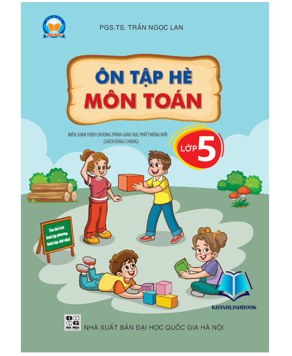 Sách - Combo Ôn tập hè môn Toán + Tiếng Việt lớp 5 ( Sách dùng chung )