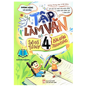 Sách - Tập làm văn 4 sơ đồ tư duy bài văn tham khảo