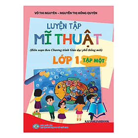 Sách - Luyện tập Mĩ thuật lớp 1 - tập 1 (KP)