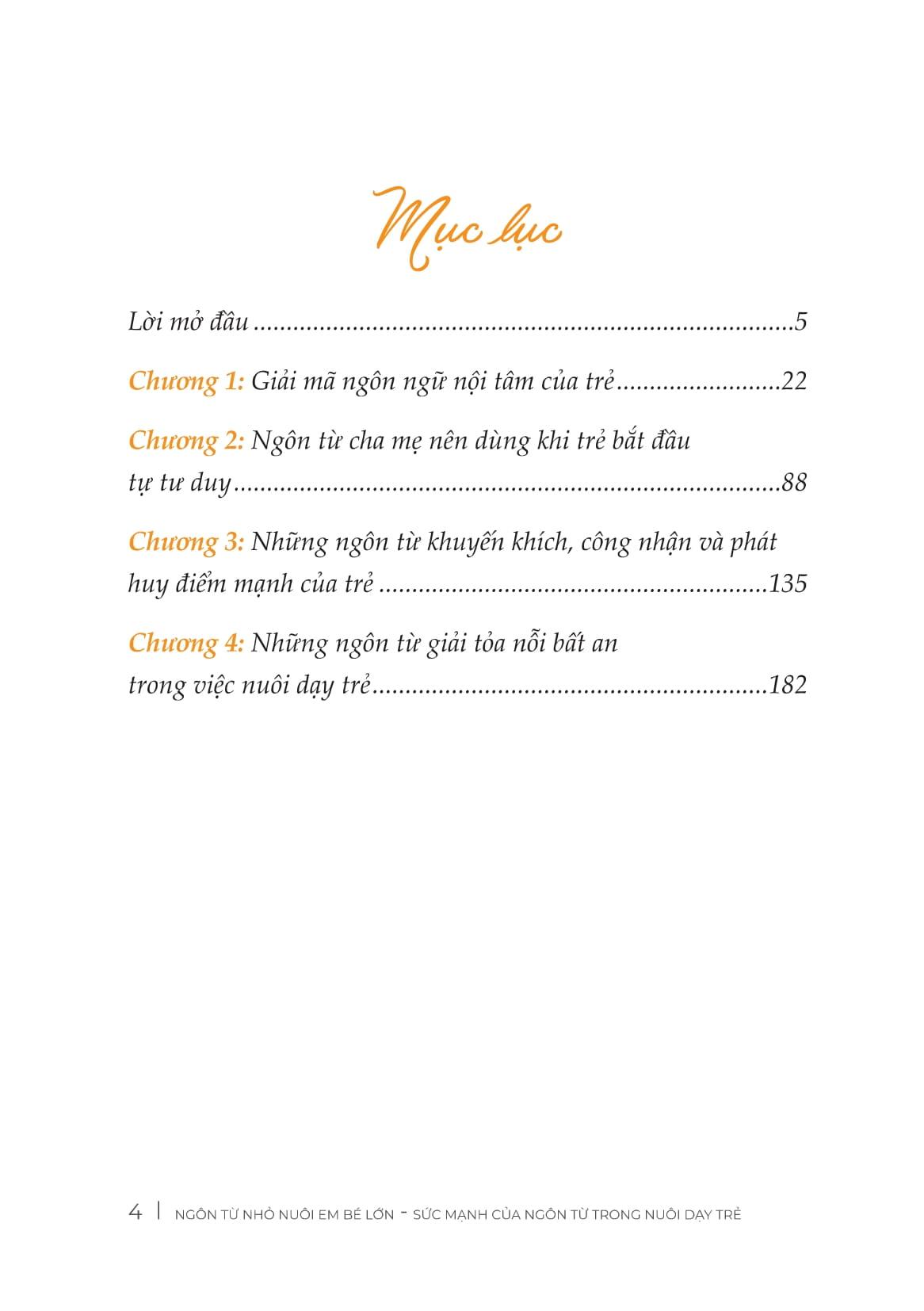 Ngôn Từ Nhỏ Nuôi Em Bé Lớn - Sức Mạnh Của Ngôn Từ Trong Nuôi Dạy Trẻ - Bản Quyền