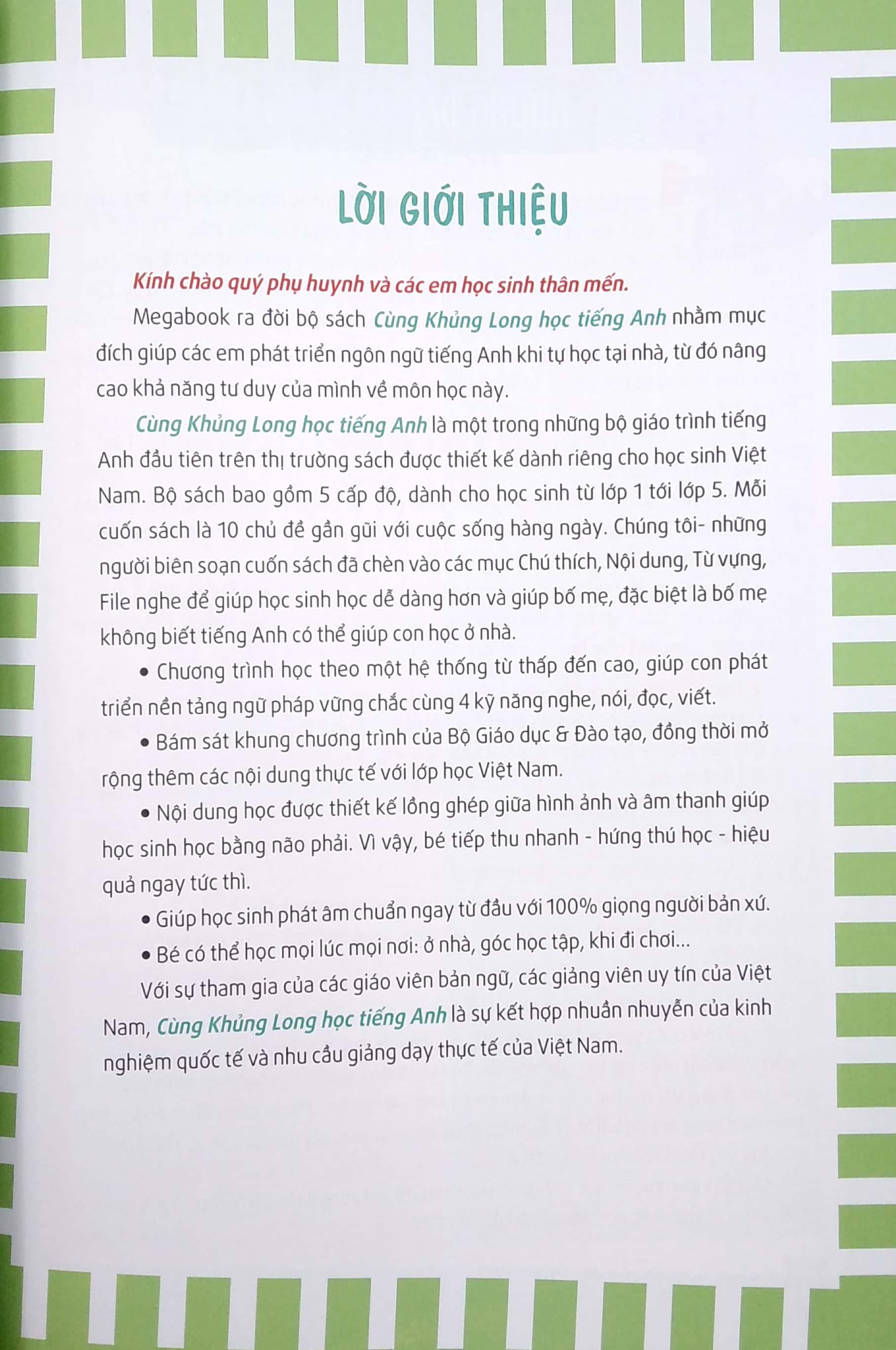 Cùng Khủng Long Học Tiếng Anh Theo Chủ Đề Lớp 4 (Tái Bản)