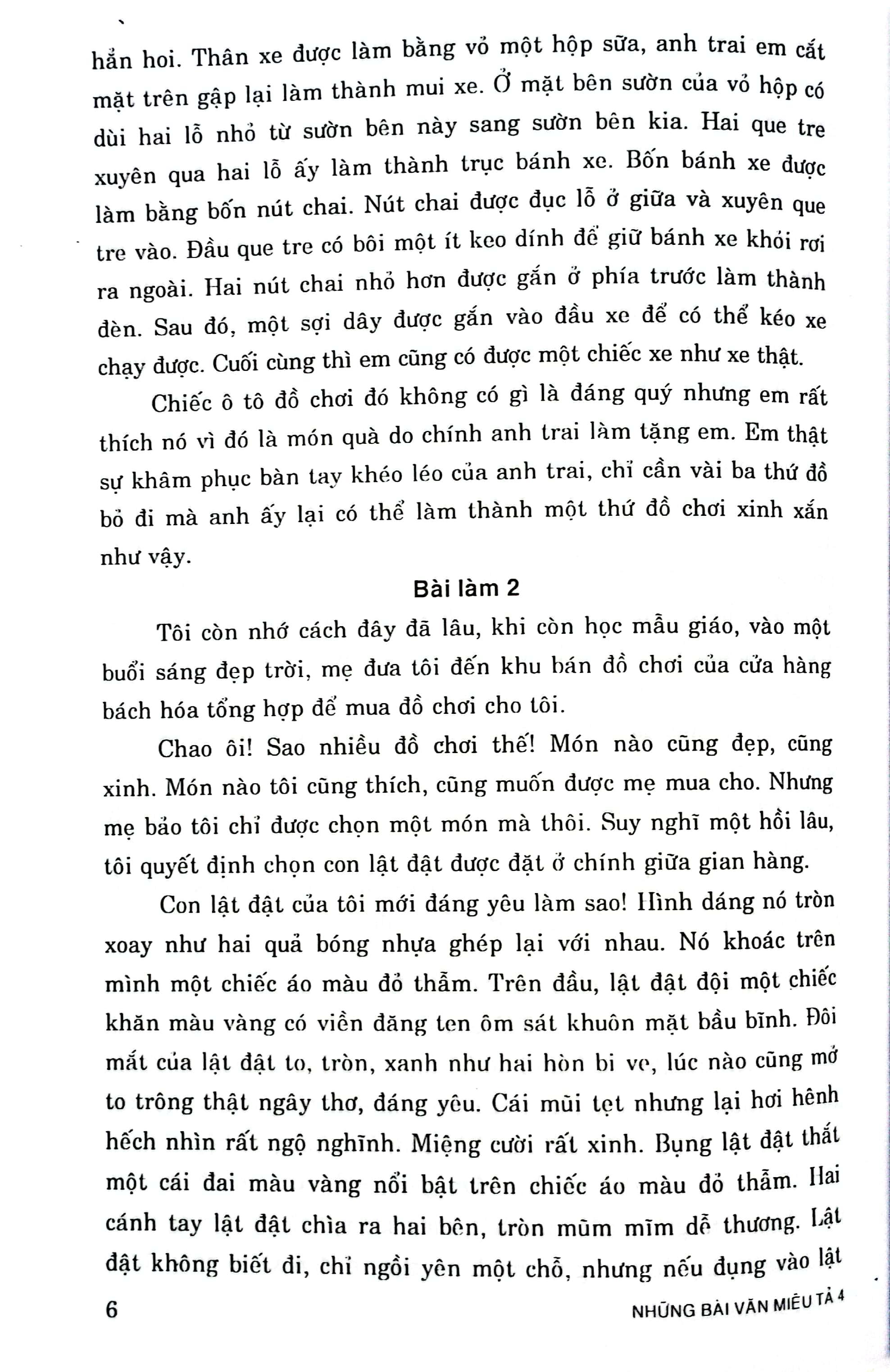 Những Bài Văn Miêu Tả 4